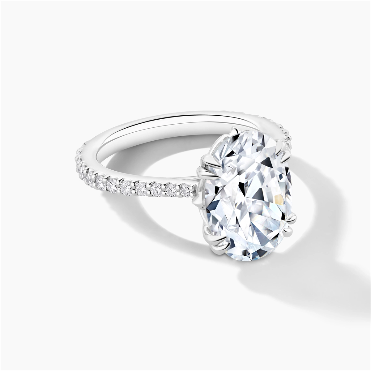 Engagement Collections Engagement Rings in Platinum/Palladium containing Diamond 446130
