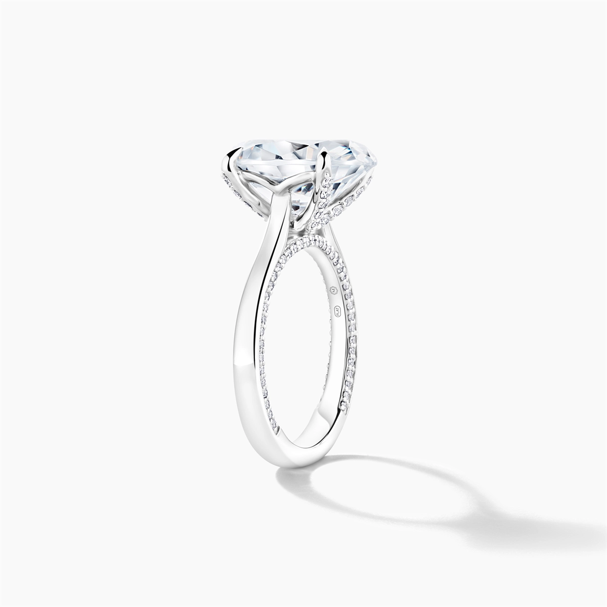 Engagement Collections Engagement Rings in Platinum/Palladium containing Diamond 446132