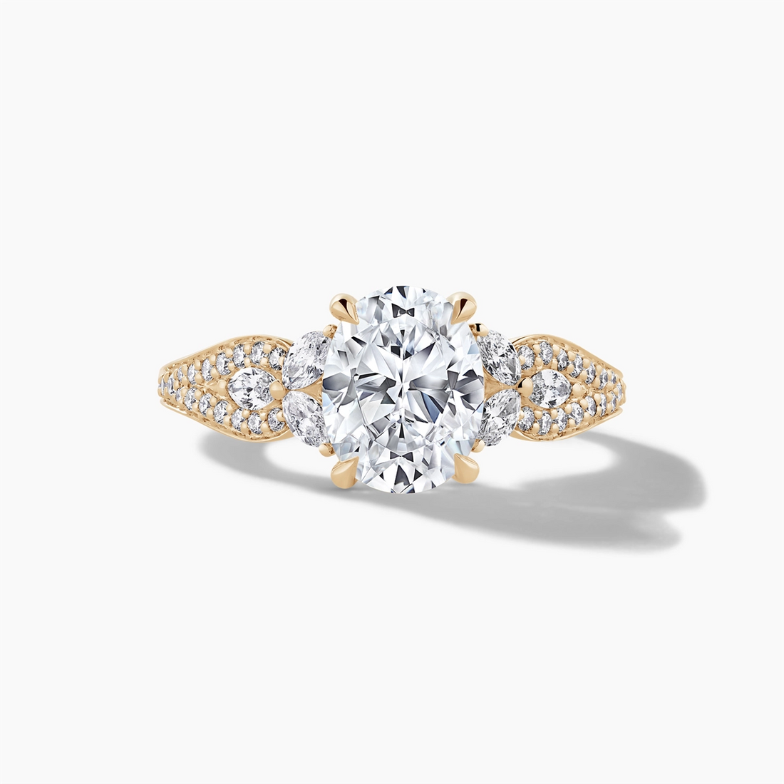 Engagement Collections Engagement Rings in Yellow Gold containing Diamond 446135