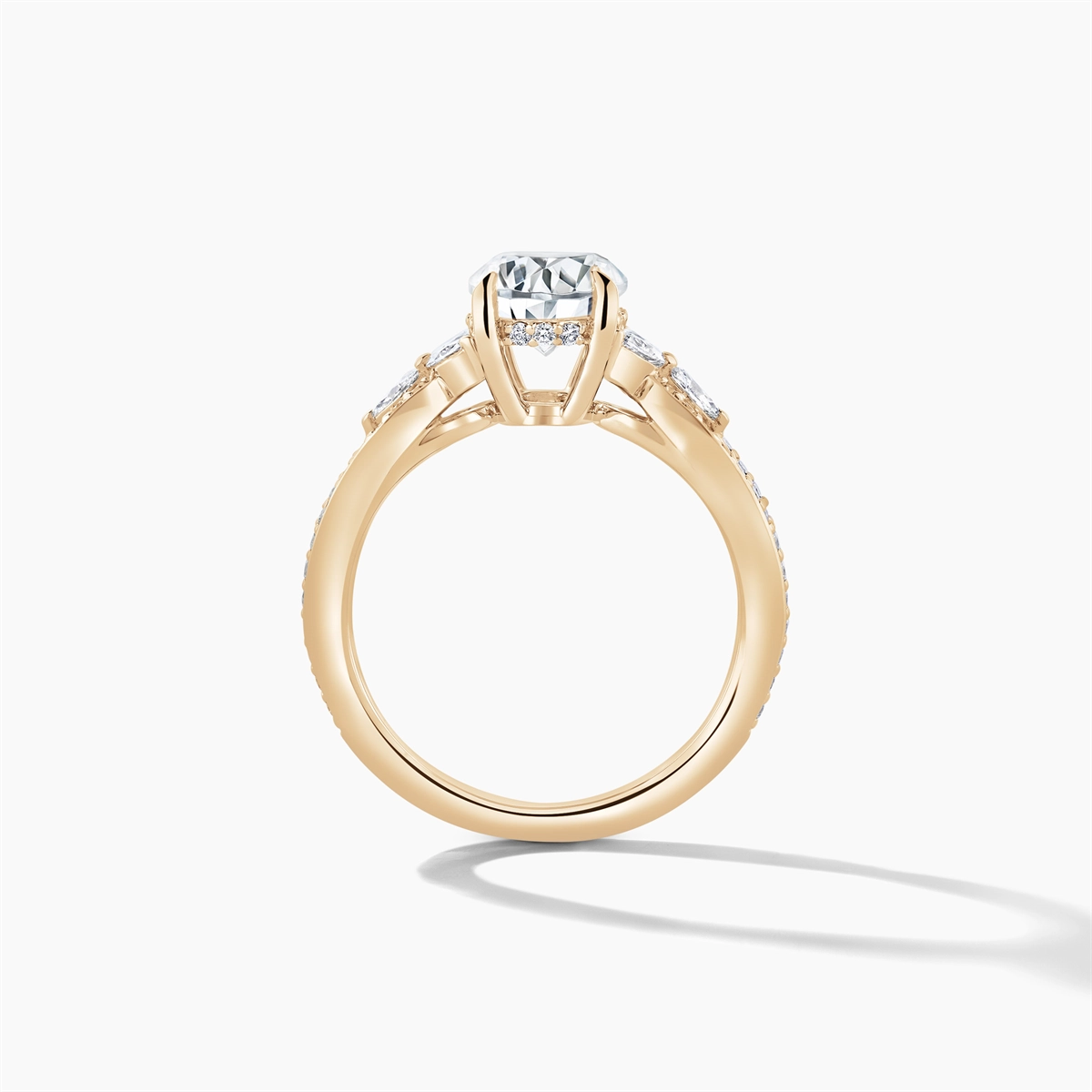 Engagement Collections Engagement Rings in Yellow Gold containing Diamond 446135
