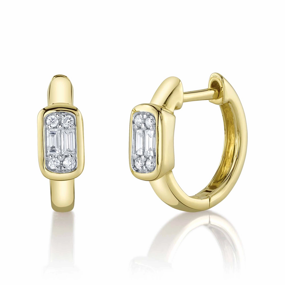 Earrings Earrings in Yellow Gold containing Diamond 446152