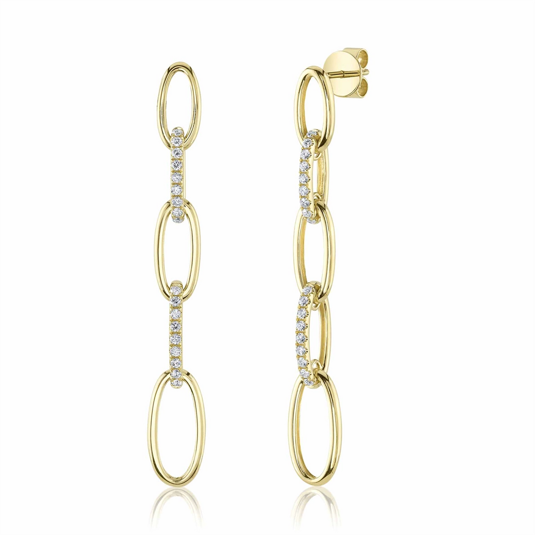 Earrings Earrings in Yellow Gold containing Diamond 446155