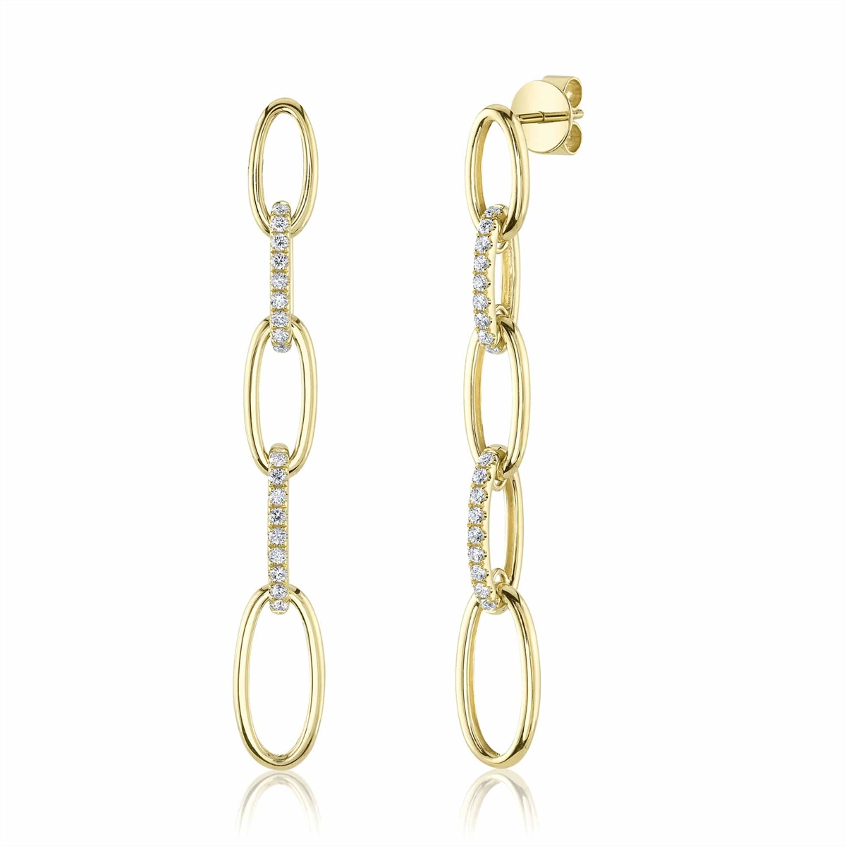 Earrings Earrings in Yellow Gold containing Diamond 446155