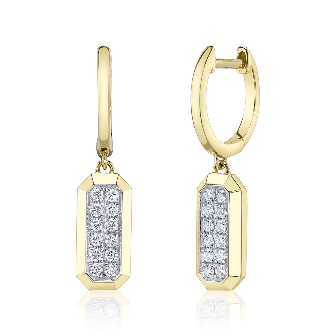 Earrings Earrings in Mixed Metals containing Diamond 446160
