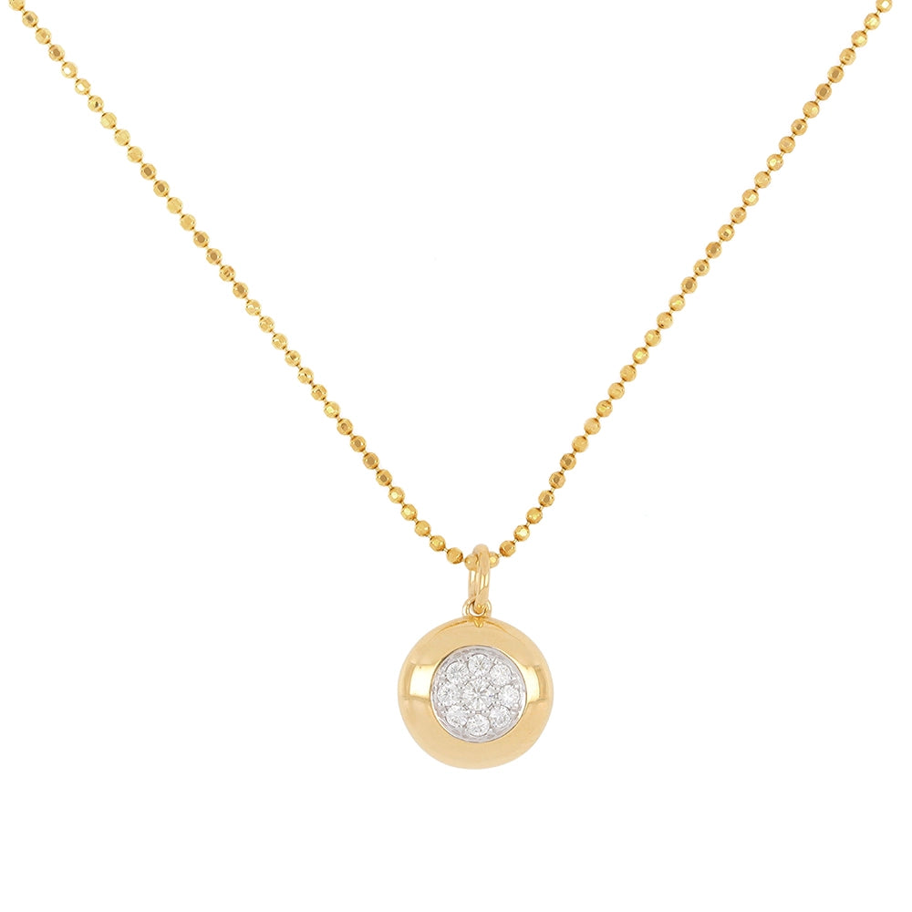 Necklaces Necklaces in Mixed Metals containing Diamond 446164