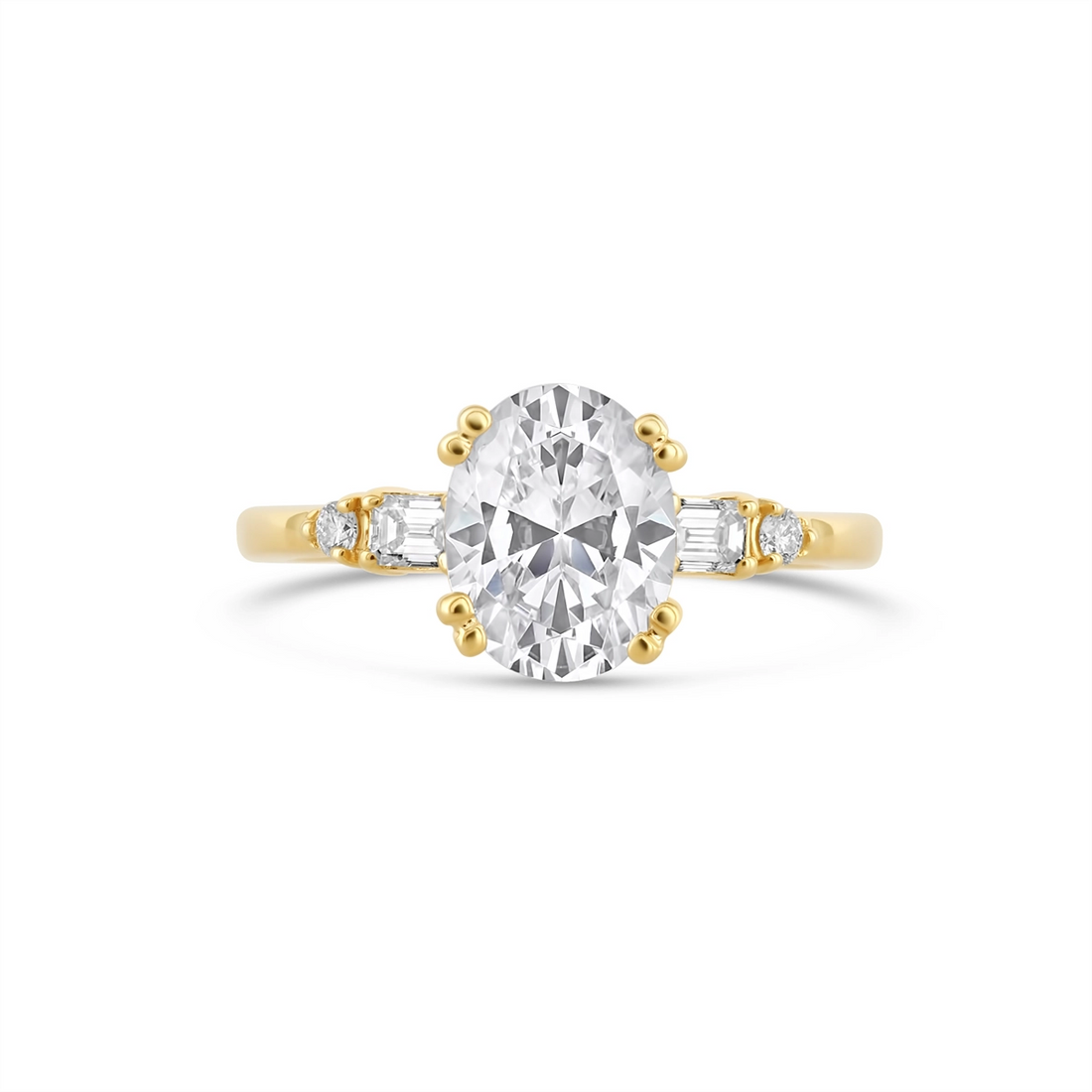 Engagement Collections Engagement Rings in Yellow Gold containing Diamond 446185