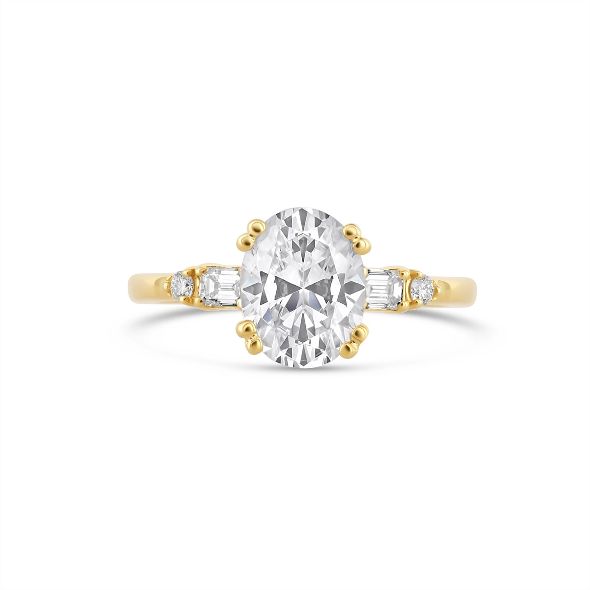 Engagement Collections Engagement Rings in Yellow Gold containing Diamond 446185