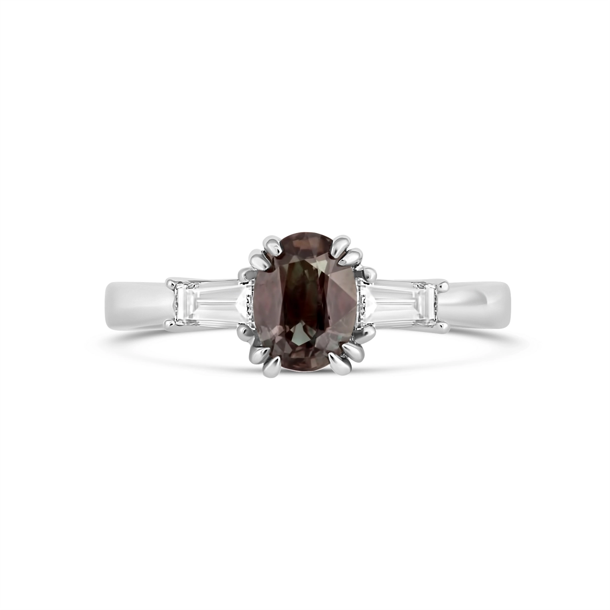 Rings Rings in Platinum/Palladium containing Other, Multi-gemstone, Diamond 446232