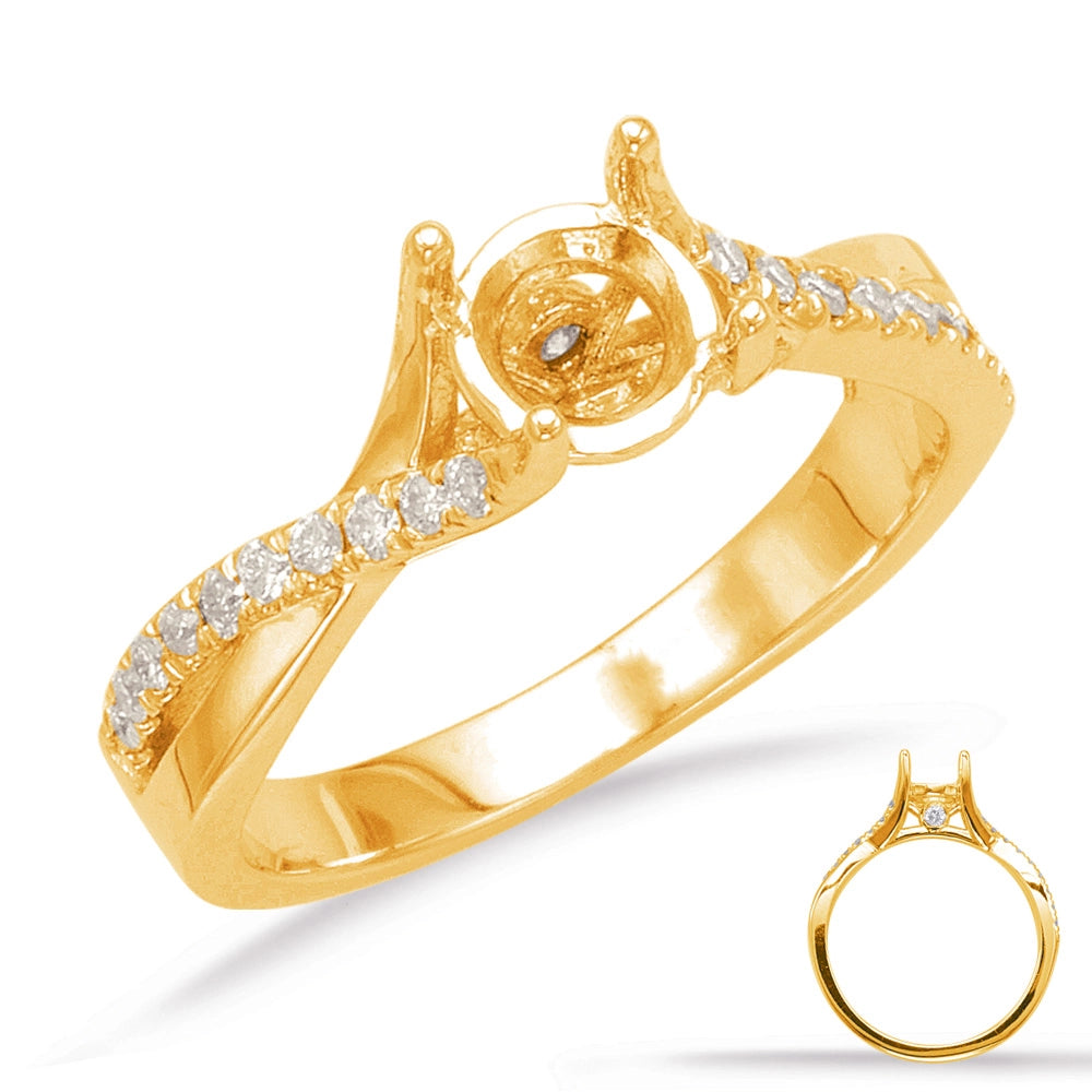 Engagement Collections Engagement Rings in Yellow Gold containing Diamond 446306
