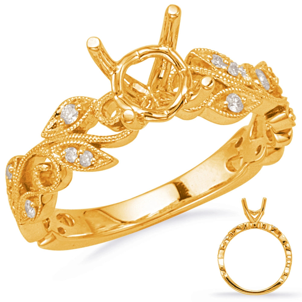 Engagement Collections Engagement Rings in Yellow Gold containing Diamond 446307