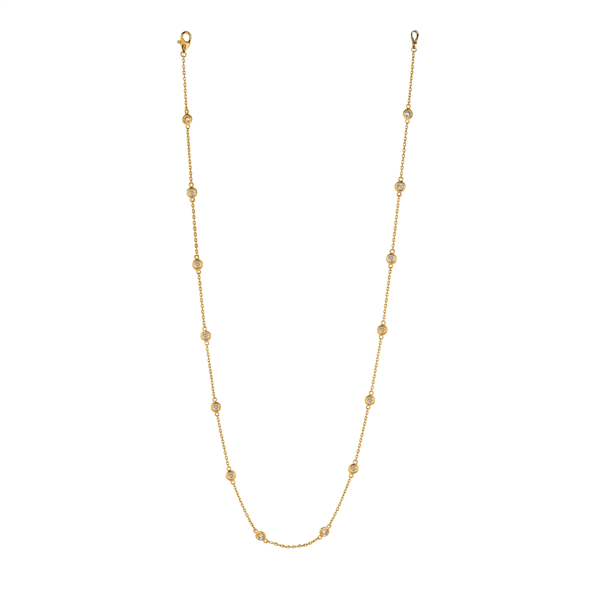 Necklaces Necklaces in Yellow Gold containing Diamond 446309