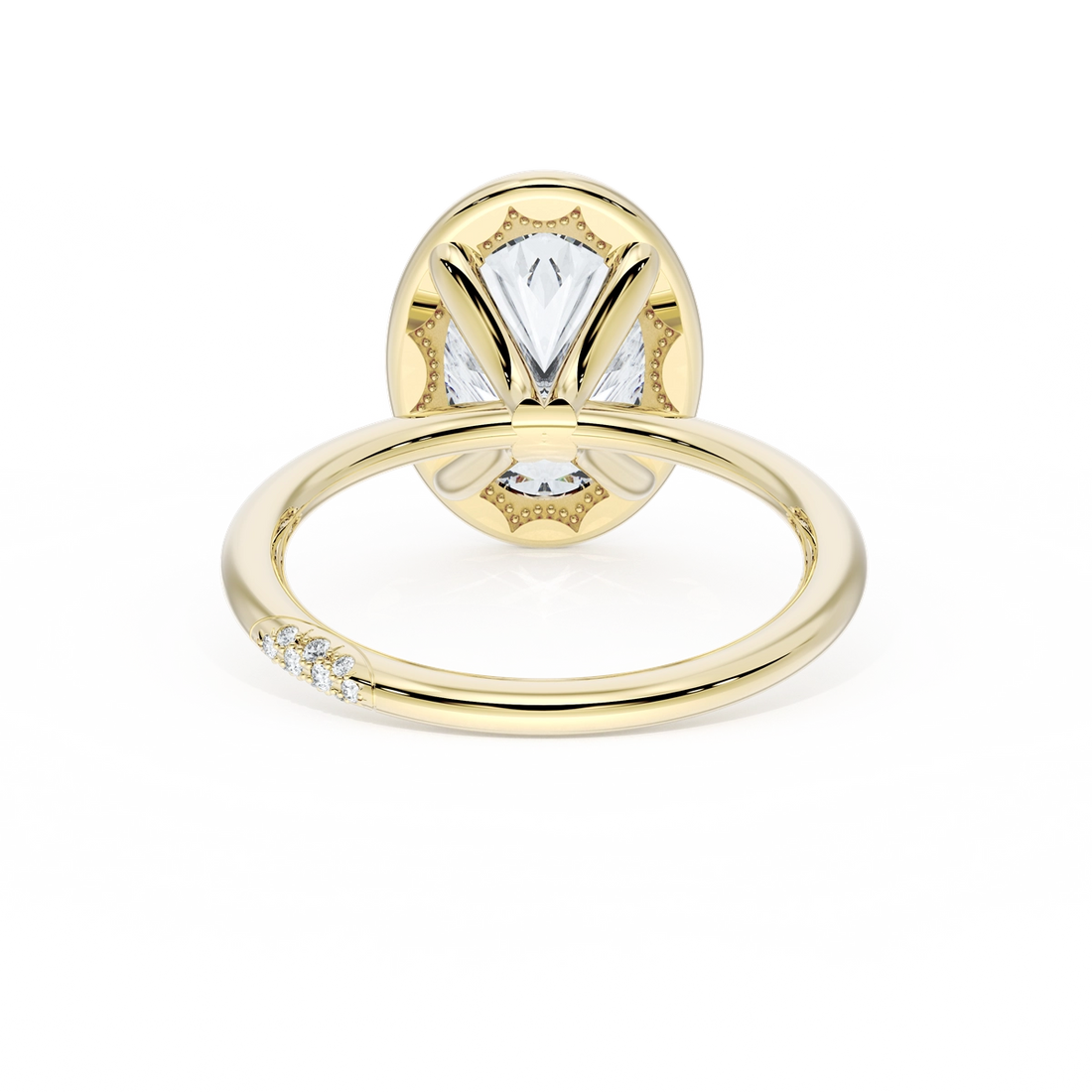 Tacori Engagement Rings in Yellow Gold containing Diamond 404 1.7 OV 10X7 Y