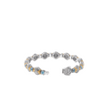 Konstantino Bracelets in Mixed Metals containing Blue topaz  BMK4483-517-CUT