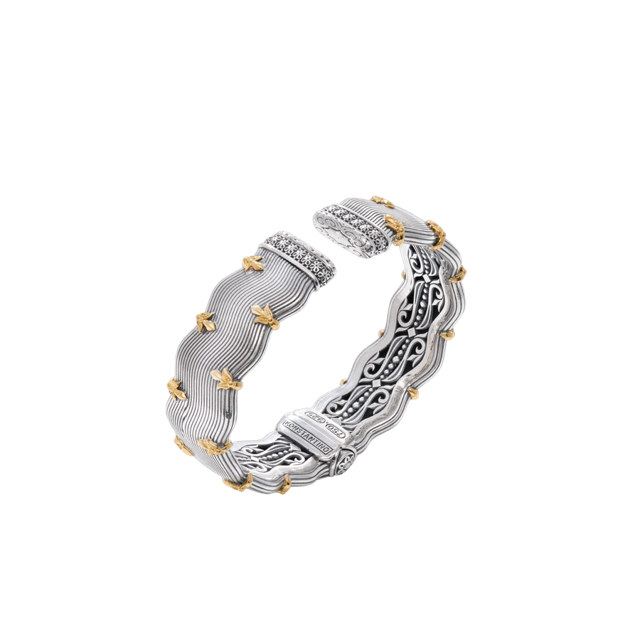 Konstantino Bracelets in Mixed Metals BMK4485-130