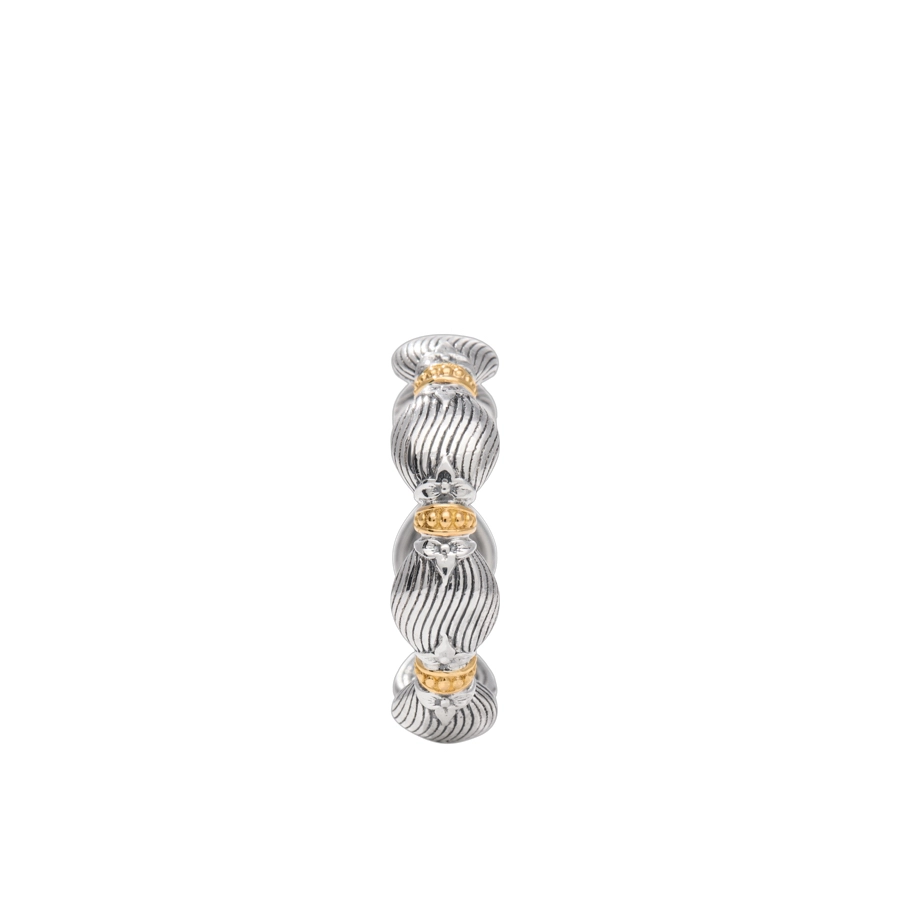 Konstantino Rings in Mixed Metals DMK2170-130-S7