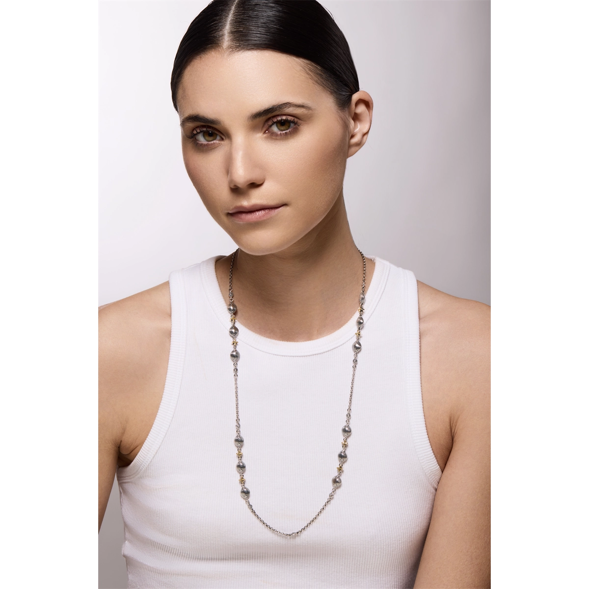 Konstantino Necklaces in Mixed Metals KOMK4807-130-18