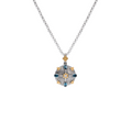 Konstantino Pendants in Mixed Metals containing London blue topaz, Other, Multi-gemstone MEMK5260-695-CUT
