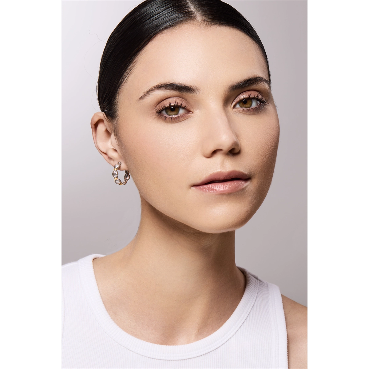 Konstantino Earrings in Mixed Metals SKMK3240-130