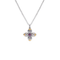 Konstantino Pendants in Mixed Metals containing Garnet STMK7003-128-CUT