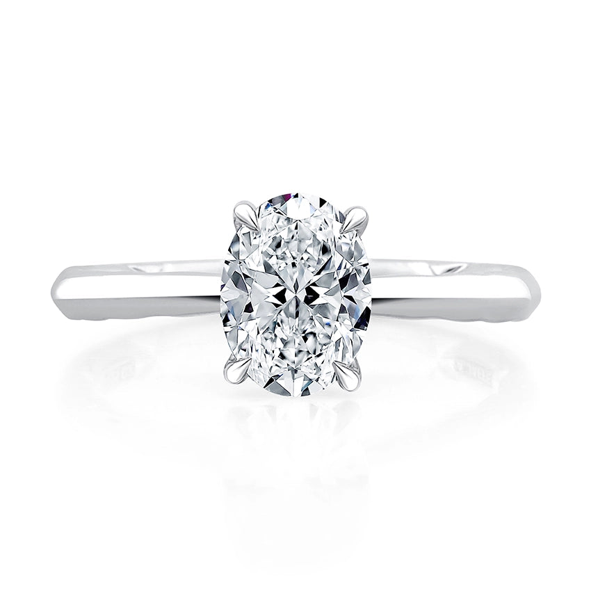 A. Jaffe Engagement Rings in White Gold containing Diamond MECOV2211Q/410B