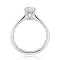 A. Jaffe Engagement Rings in White Gold containing Diamond MECOV2211Q/410B