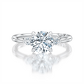 A. Jaffe Engagement Rings in White Gold containing Diamond MECRD2542/161