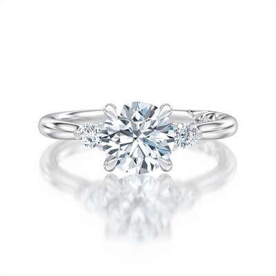 A. Jaffe Engagement Rings in White Gold containing Diamond MECRD2542/161
