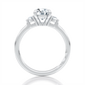 A. Jaffe Engagement Rings in White Gold containing Diamond MECRD2542/161