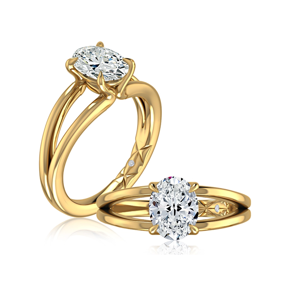 A. Jaffe Engagement Rings in Yellow Gold containing Diamond 446353