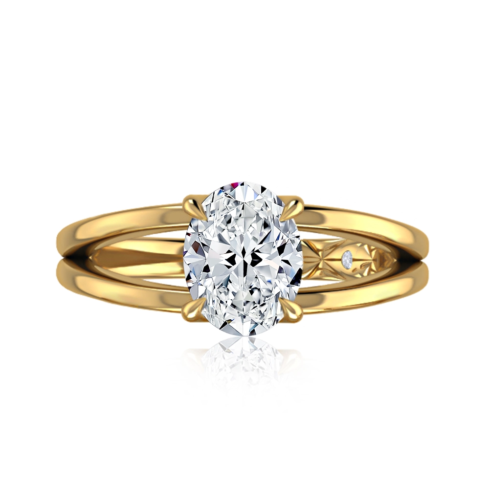 A. Jaffe Engagement Rings in Yellow Gold containing Diamond 446353