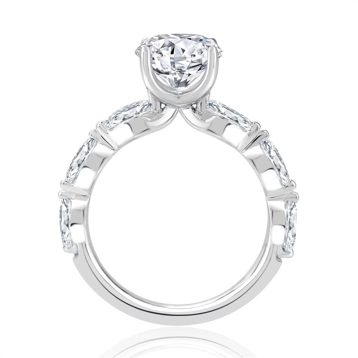 A. Jaffe Engagement Rings in White Gold containing Diamond 446354