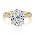 A. Jaffe Engagement Rings in Yellow Gold containing Diamond MECOV3026L/471B-14Y