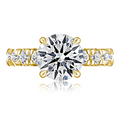 A. Jaffe Engagement Rings in Yellow Gold containing Diamond MECRD3037L/381-14Y