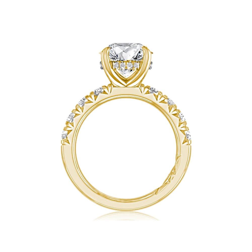 A. Jaffe Engagement Rings in Yellow Gold containing Diamond MECRD3037L/381-14Y