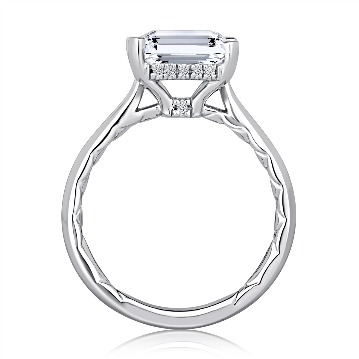 A. Jaffe Engagement Rings in White Gold containing Diamond MECEC3053Q/310
