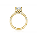 A. Jaffe Engagement Rings in Yellow Gold containing Diamond MECRA3128L/372D-14Y
