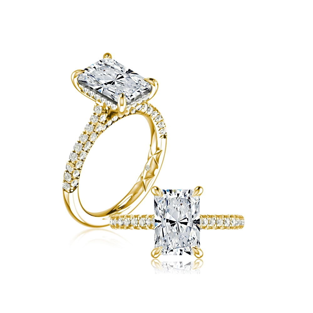 A. Jaffe Engagement Rings in Yellow Gold containing Diamond MECRA3128L/372D-14Y