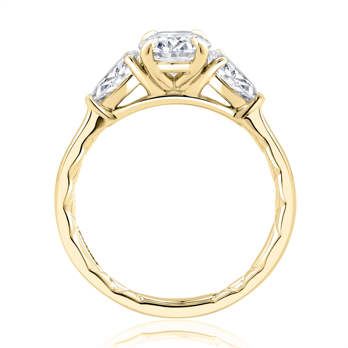 A. Jaffe Engagement Rings in Yellow Gold containing Diamond MECOV2603Q/250-14Y
