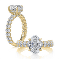 A. Jaffe Engagement Rings in Yellow Gold containing Diamond 446368