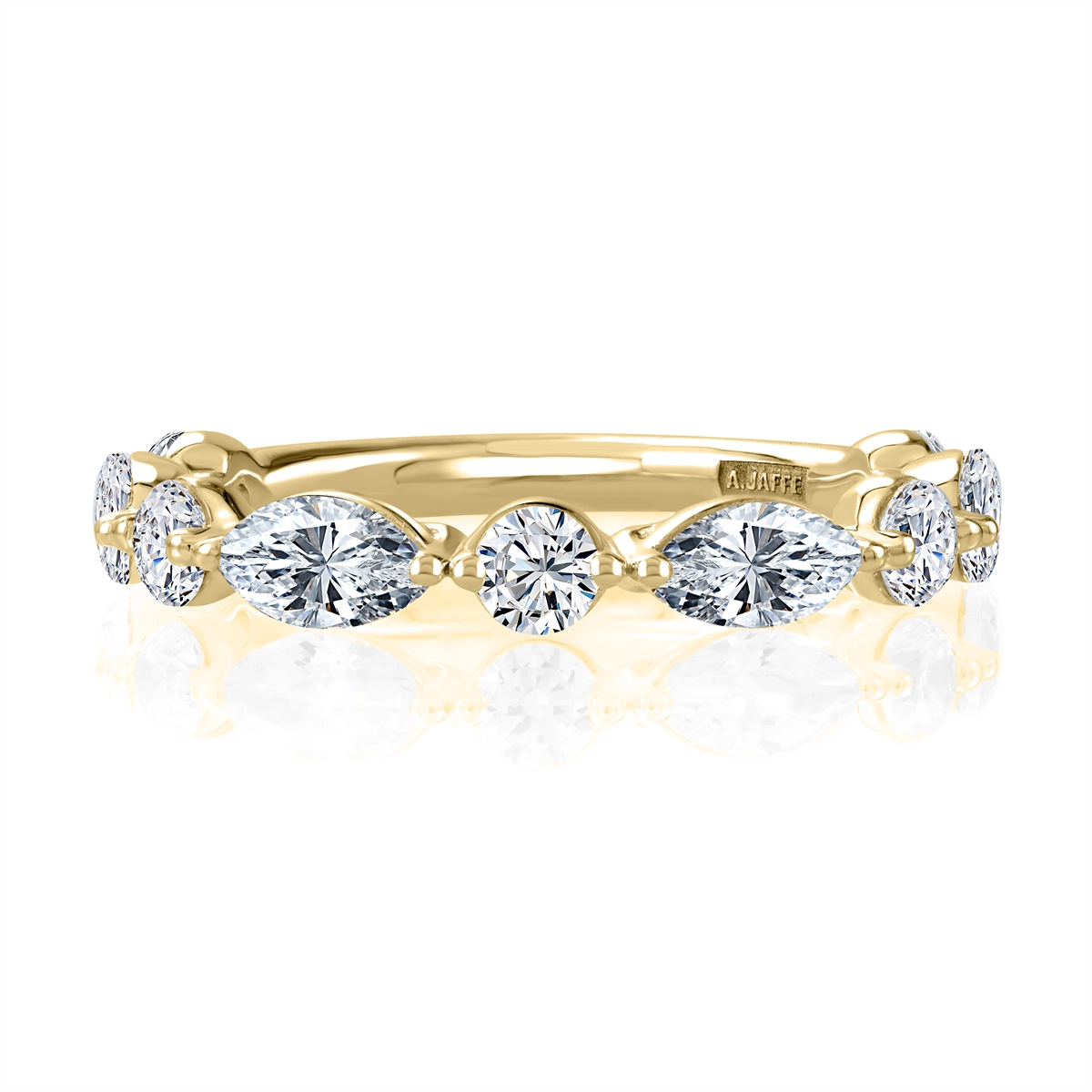 A. Jaffe Wedding Rings in Yellow Gold containing Diamond 446369