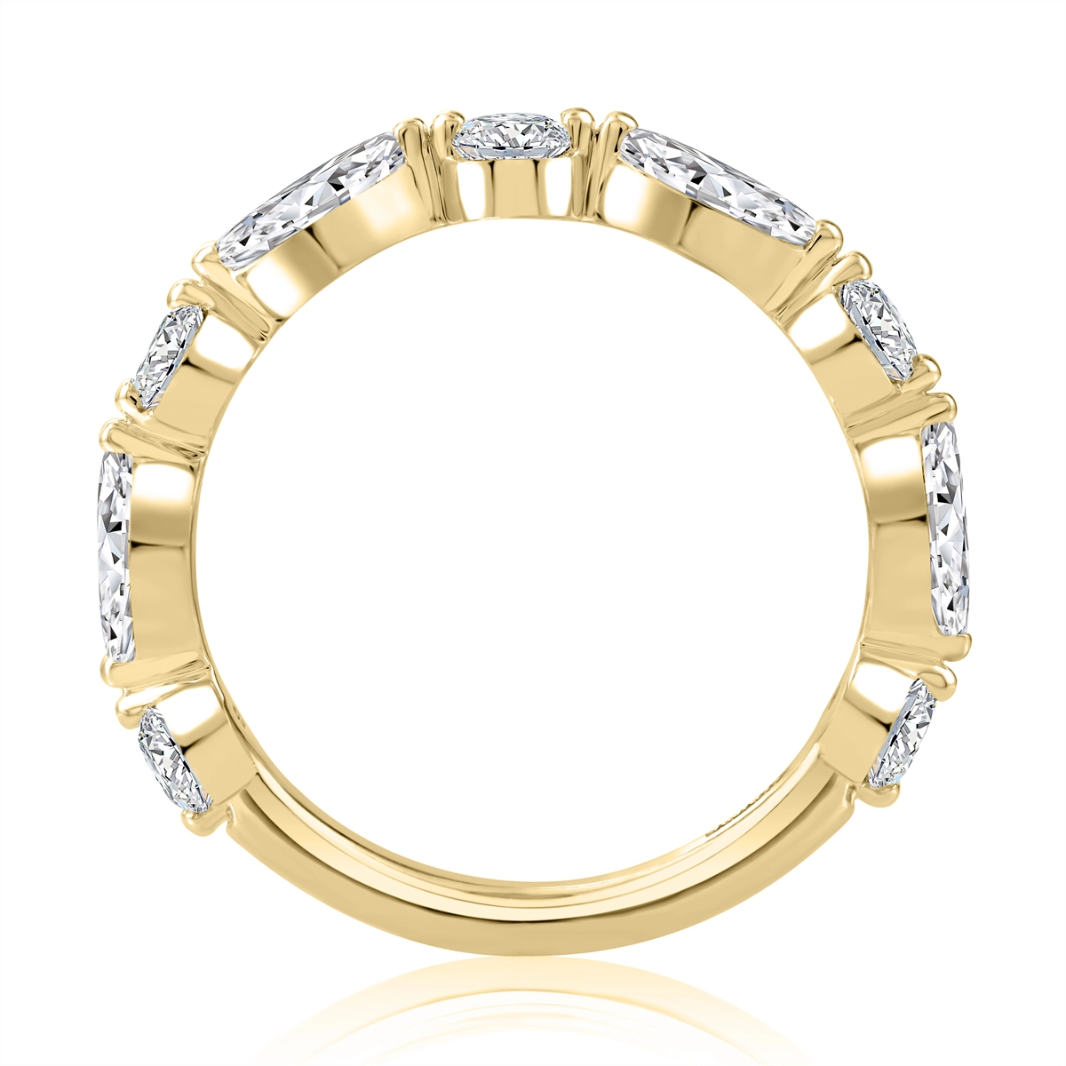 A. Jaffe Wedding Rings in Yellow Gold containing Diamond 446369