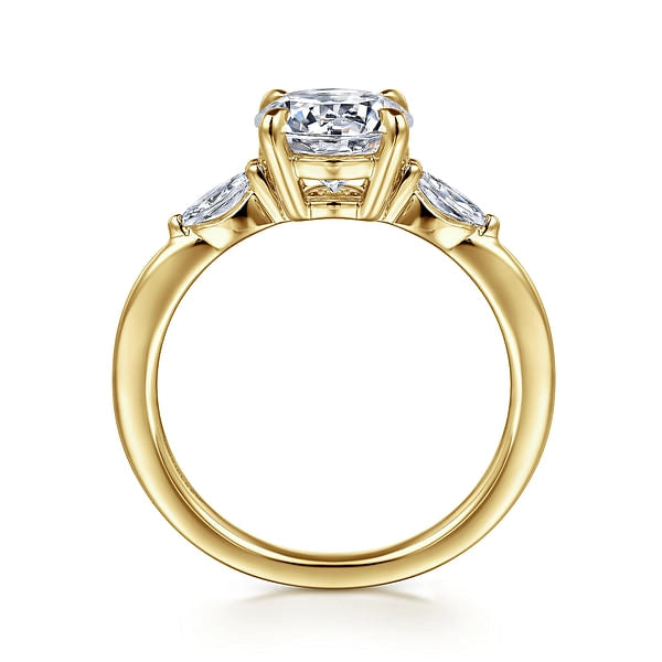 Gabriel & Co Engagement Rings in Yellow Gold containing Diamond ER16198R6Y43JJ
