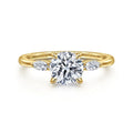 Gabriel & Co Engagement Rings in Yellow Gold containing Diamond ER16198R6Y43JJ