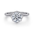 Gabriel & Co Rings in White Gold containing Diamond ER16236R6W44JJ