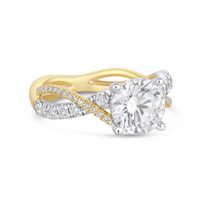 Gabriel & Co Engagement Rings in Mixed Metals containing Diamond ER14460R8M44JJ