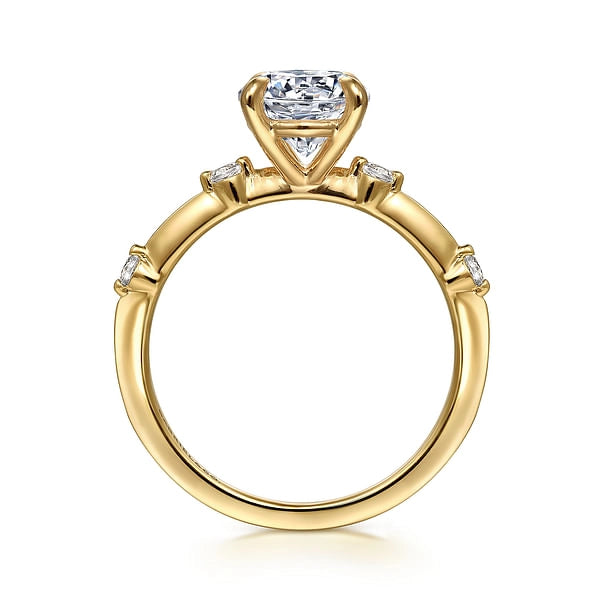 Gabriel & Co Engagement Rings in Yellow Gold containing Diamond ER16431R8Y44JJ
