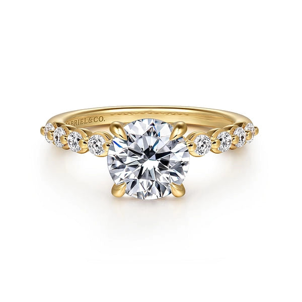 Gabriel & Co Engagement Rings in Yellow Gold containing Diamond ER16472R8Y44JJ
