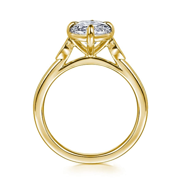 Gabriel & Co Engagement Rings in Yellow Gold containing Diamond ER16429O8Y43JJ