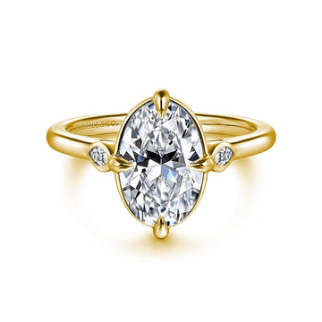 Gabriel & Co Engagement Rings in Yellow Gold containing Diamond ER16429O8Y43JJ