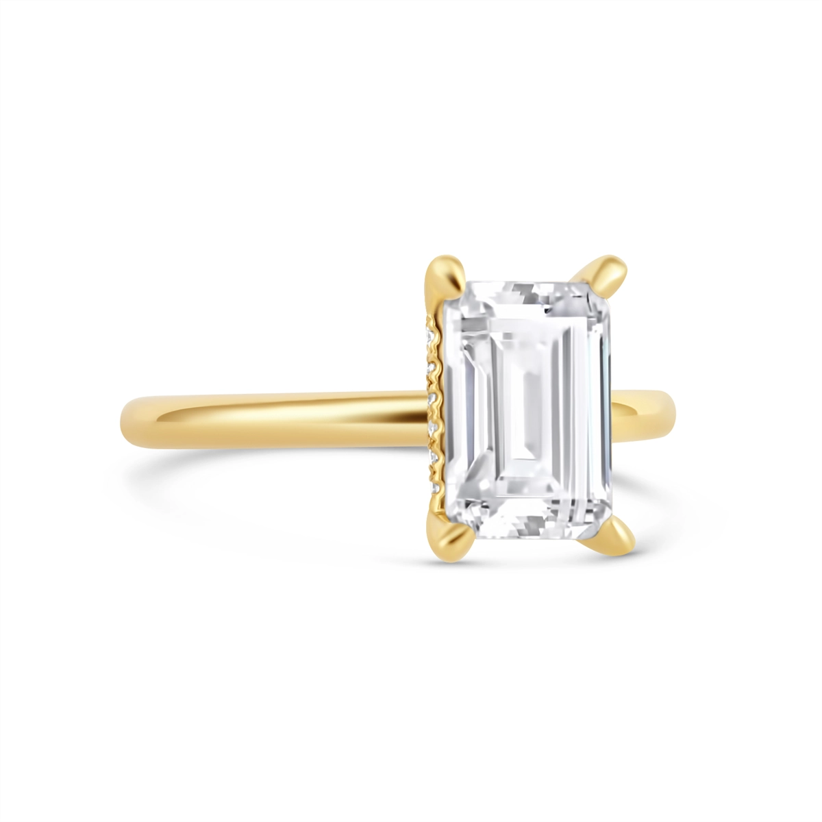 Gabriel & Co Engagement Rings in Yellow Gold containing Diamond ER15739E8Y44JJ